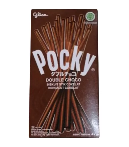 Бисквитные палочки Pocky Double Choco - двойной шоколад, 47г